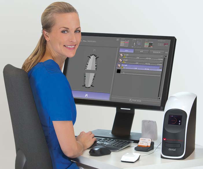 Divario CR-F Dental - Digitales Dental Röntgensystem mit professioneller Software