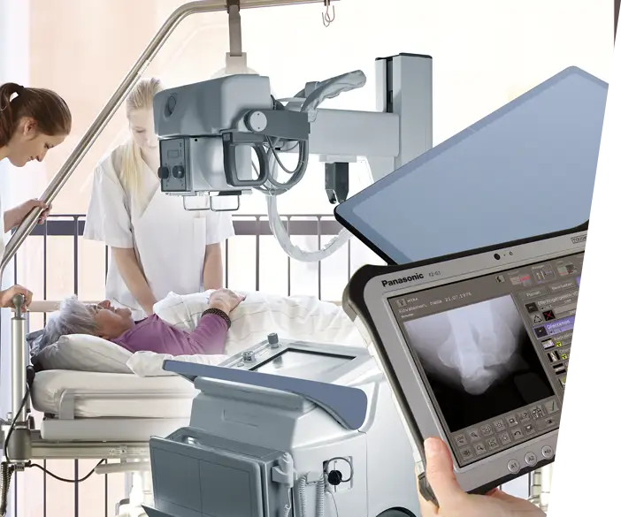 Medici - Digital X ray retrofit kit for existing portable medical X ray units