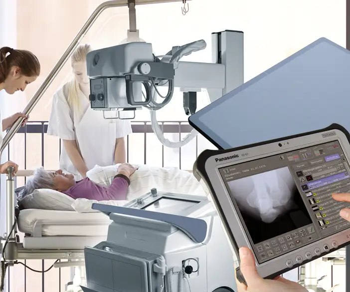 Medici - Kit de adaptación digital para unidades móviles de rayos X analógicas existentes