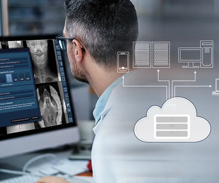 ORCA DICOM-Cloud - Platform for human medical images and documents for X ray, computed tomography, MRT and sonography