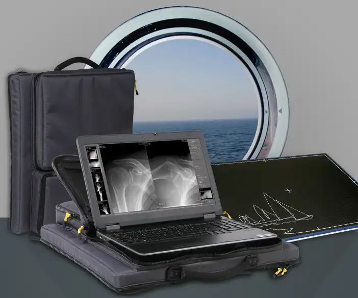 Leonardo DR nano: mochila de rayos X ligera para operaciones de emergencia en buques
