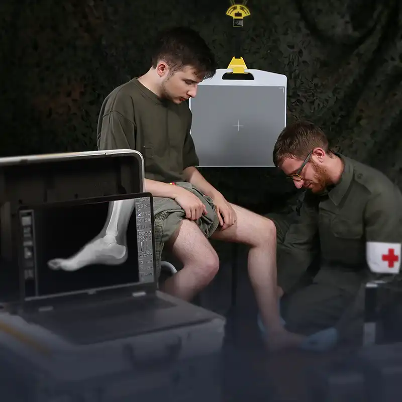 Military X-ray systems for field hospital and military hospital