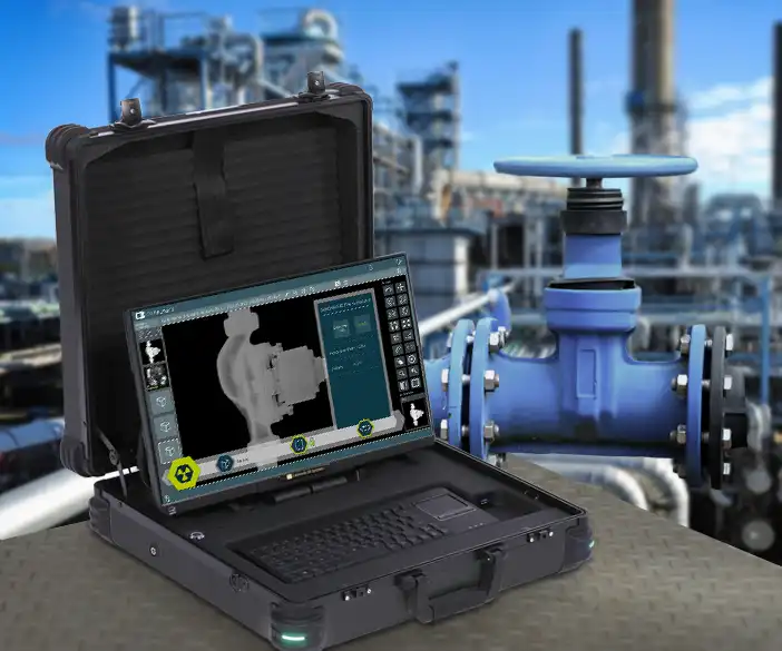 Leonardo DR mini III - das beste tragbare DR-System für die Industrie