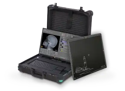 Wireless radiography with the incredibly light and compact X-ray suitcase system