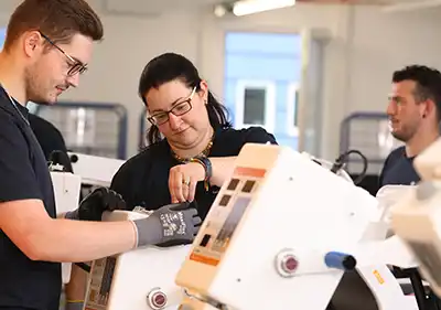 Production of the Amadeo M mini in Rostock