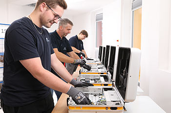 Produktion der Leonardo Röntgensysteme