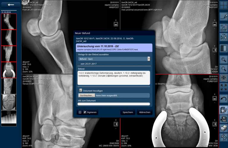 DICOM-Cloud Tiermedizin ORCA-Screenshot - Telemedizin und Archivierung von medizinischen Bildern, Dokumenten und Befunden