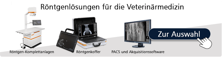 Röntgengeräte, Röntgenanlagen für Kleintiermedizin, Röntgenkoffer für Pferdepraktiker 